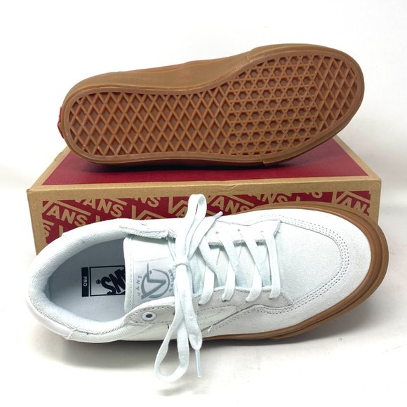 🍃March Sale🍃 VANS Roman Pro Pearl Gum Suede Canvas Women’s Size 9 VN0A4TZCW8S - Picture 9 of 14